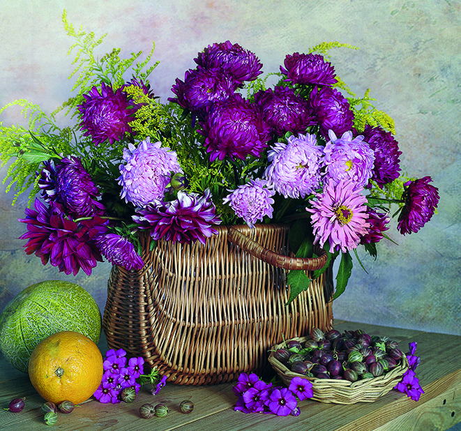 Calendar de perete Bouquets, CT [13]