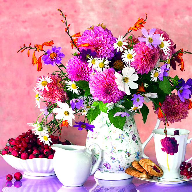 Calendar de perete Bouquets, CT [13]
