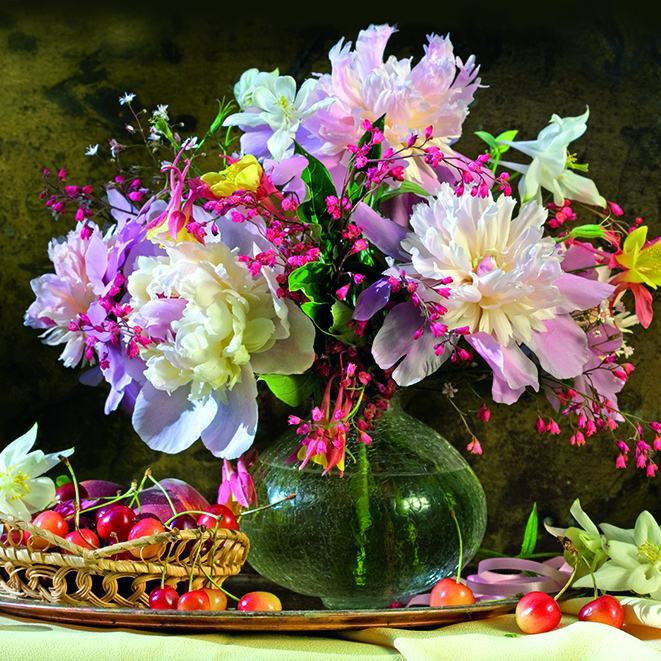Calendar de perete Bouquets, CT [8]