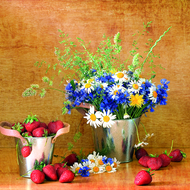 Calendar de perete Bouquets, CT [10]