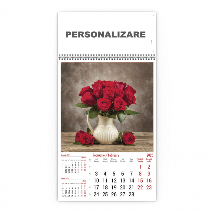 Calendar de perete Buchete, CD [3]