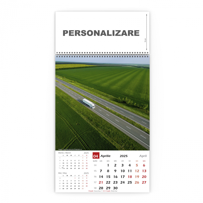 Calendar de perete Camioane, CD [5]