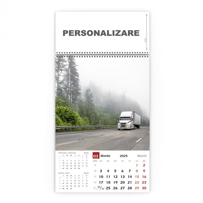 Calendar de perete Camioane, CD [4]