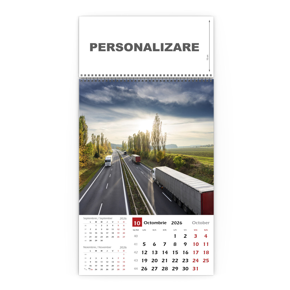 Calendar de perete Camioane, CD [11]