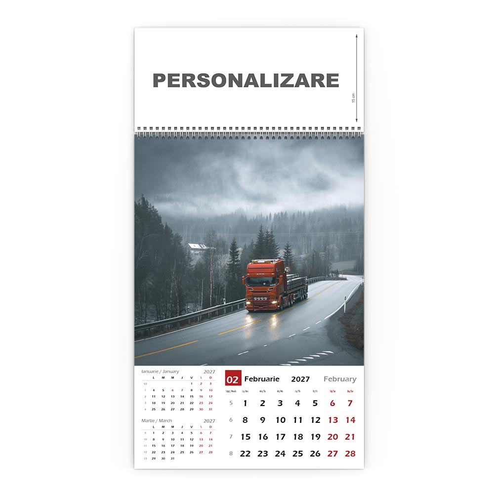 Calendar de perete Camioane, CD [3]
