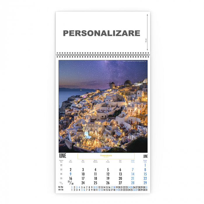 Calendar de perete City Lights, CD [7]