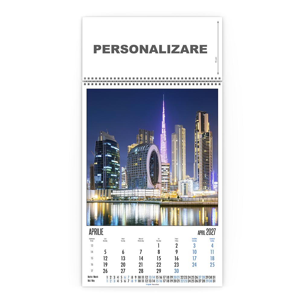 Calendar de perete City Lights, CD [5]
