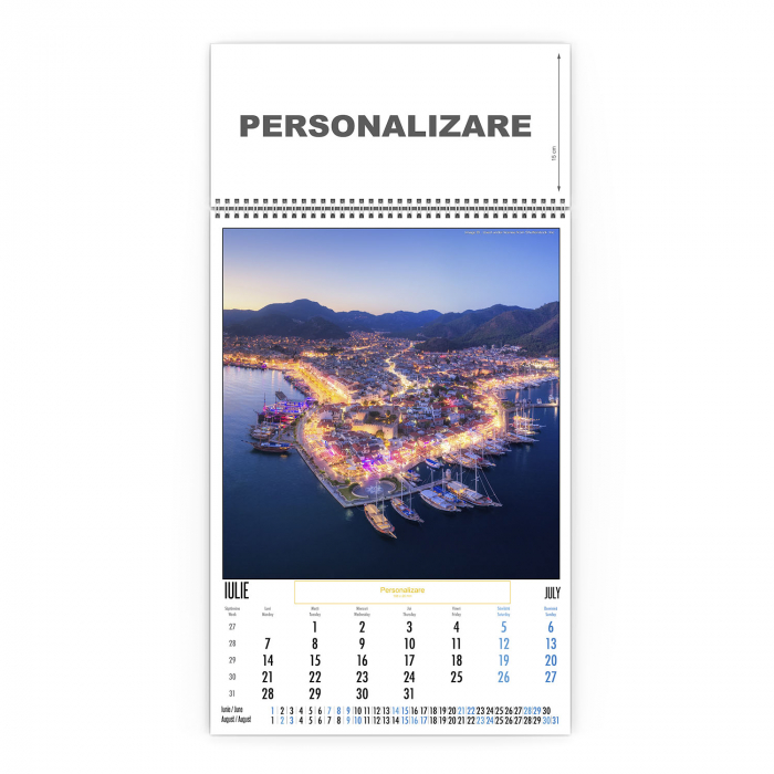 Calendar de perete City Lights, CD [8]