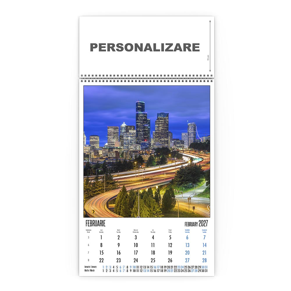 Calendar de perete City Lights, CD [3]