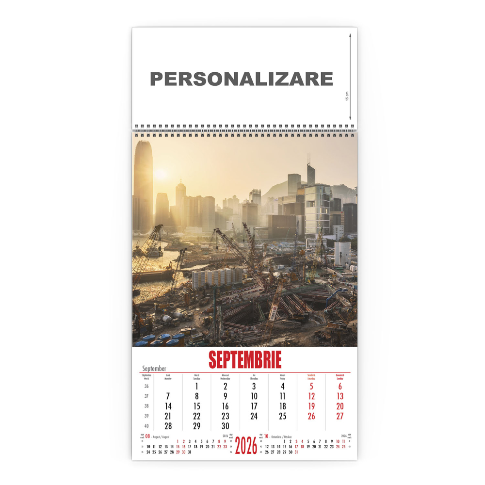Calendar de perete Constructii, CD [10]