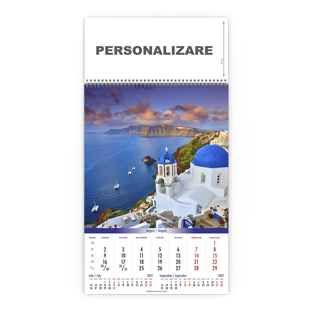 Calendar de perete Europa, CD [9]