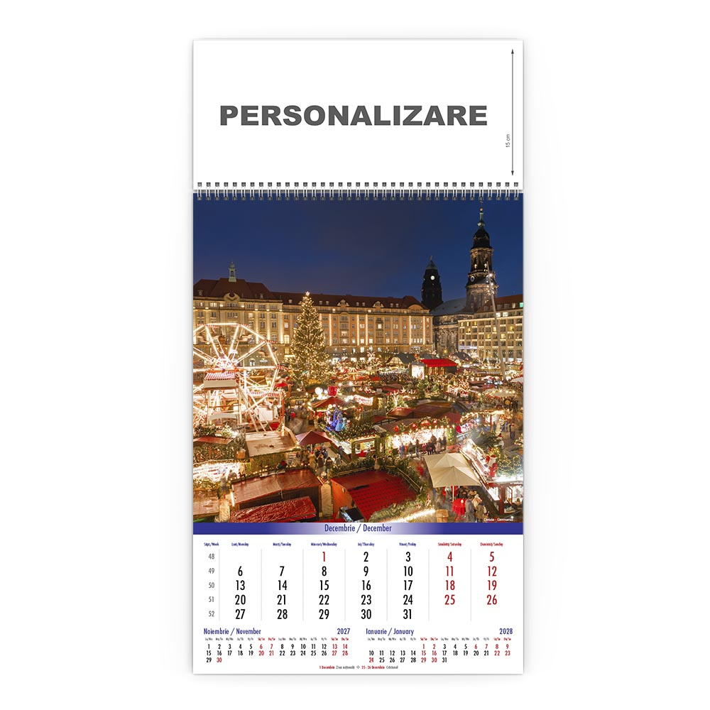 Calendar de perete Europa, CD [13]