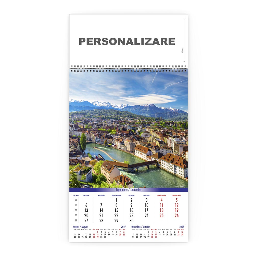 Calendar de perete Europa, CD [10]