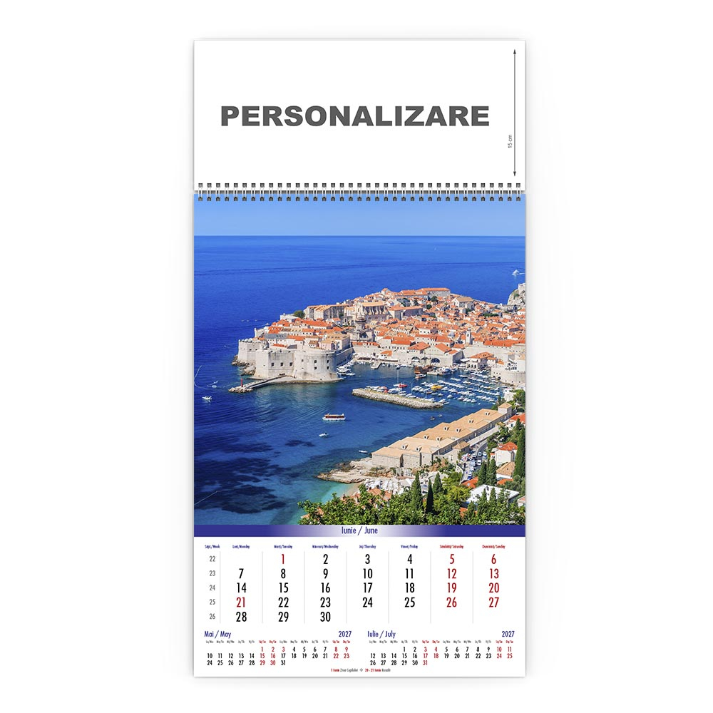 Calendar de perete Europa, CD [7]