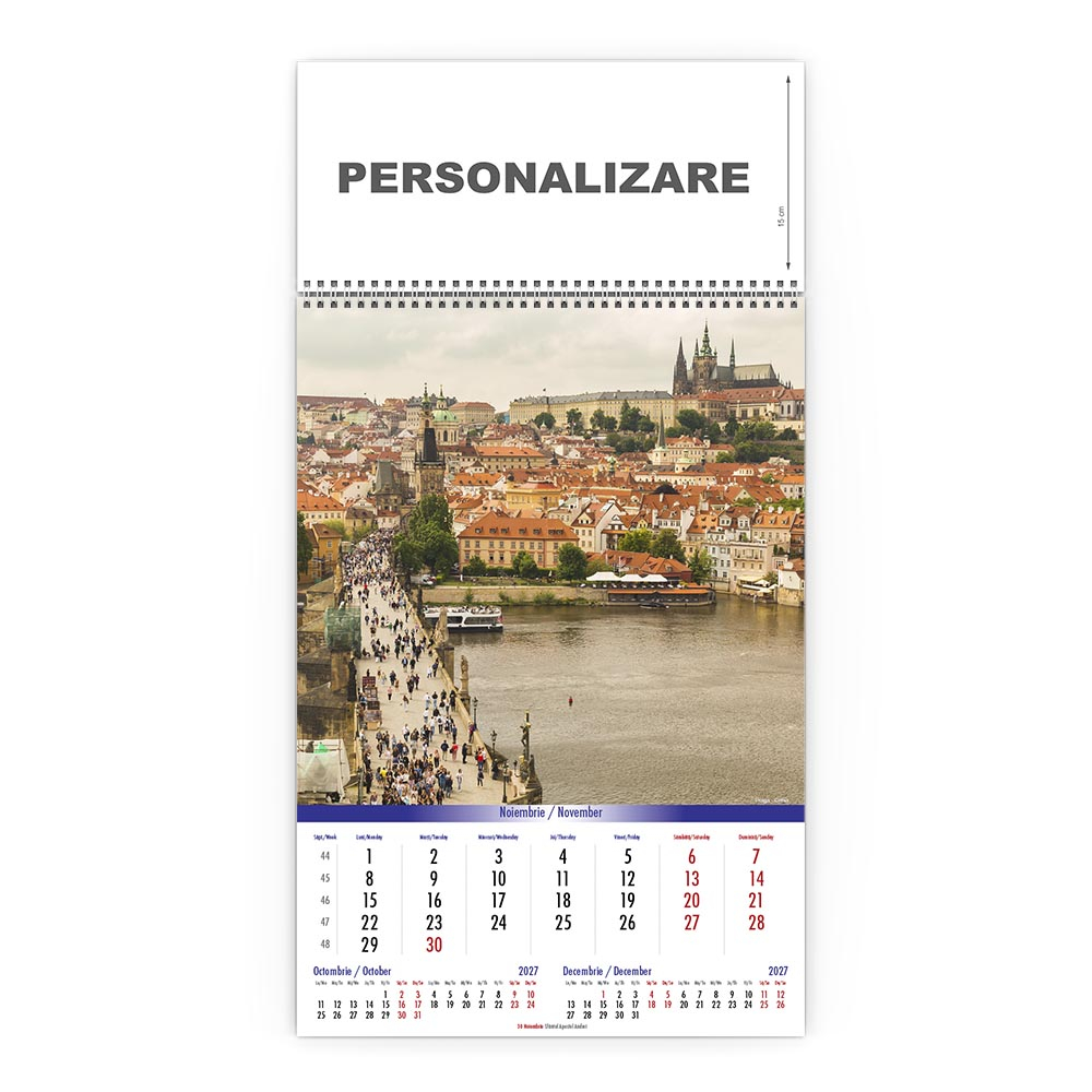 Calendar de perete Europa, CD [12]