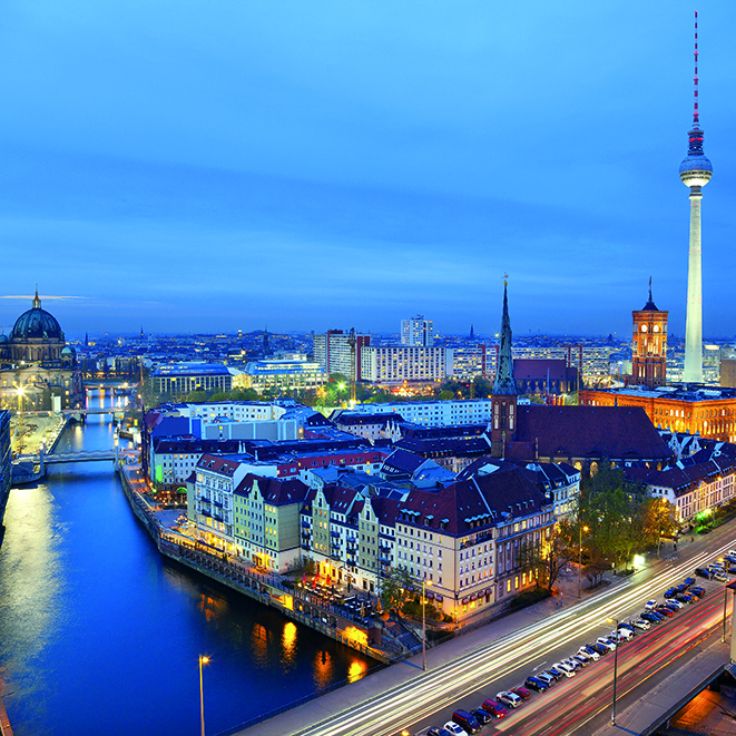 Calendar de perete Europe by Night, CT [11]