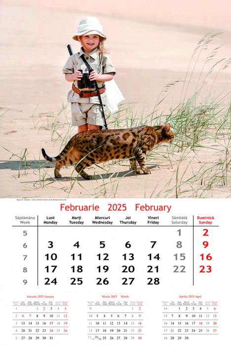 Calendar de perete Kids, CT [2]