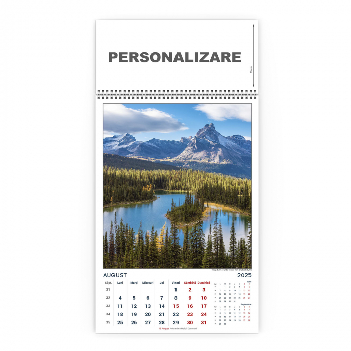 Calendar de perete Munti, CD [9]