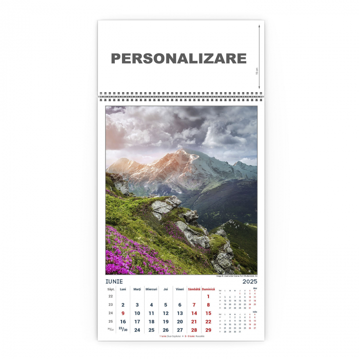 Calendar de perete Munti, CD [7]