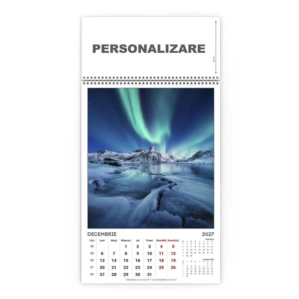 Calendar de perete Munti, CD [13]