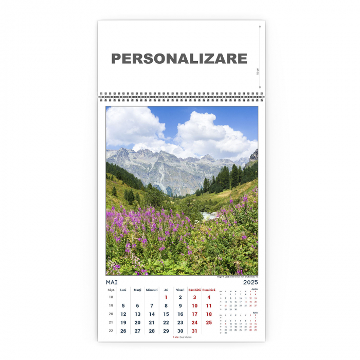 Calendar de perete Munti, CD [6]