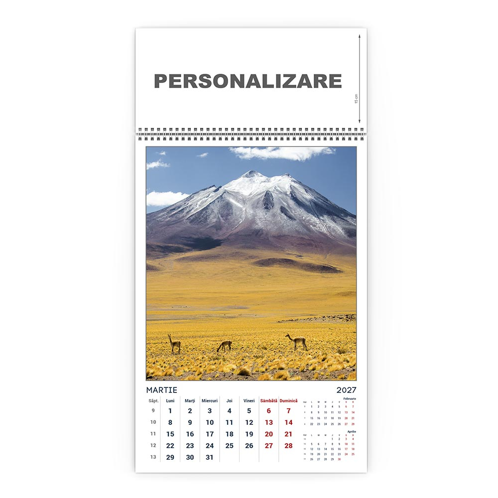 Calendar de perete Munti, CD [4]