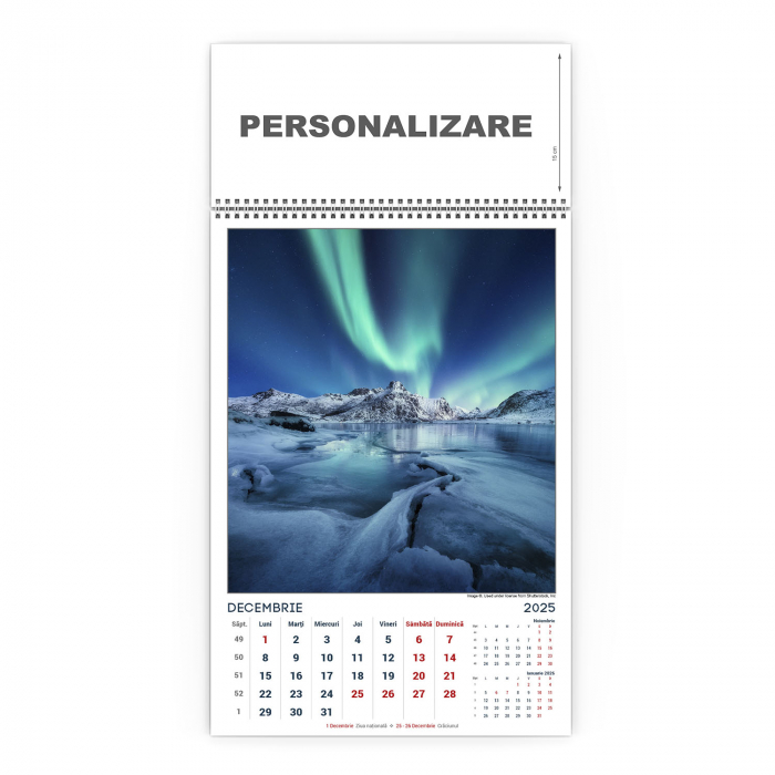 Calendar de perete Munti, CD [13]