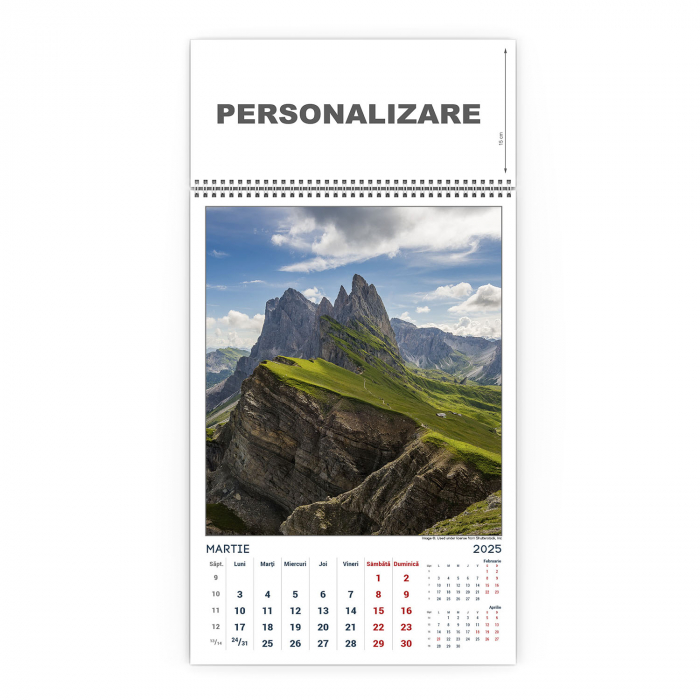 Calendar de perete Munti, CD [4]