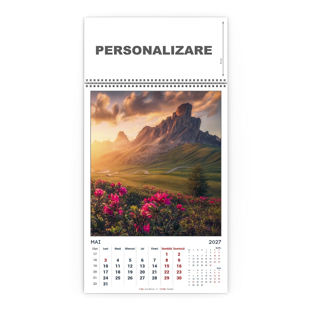 Calendar de perete Munti, CD [6]