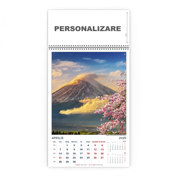 Calendar de perete Munti, CD [5]