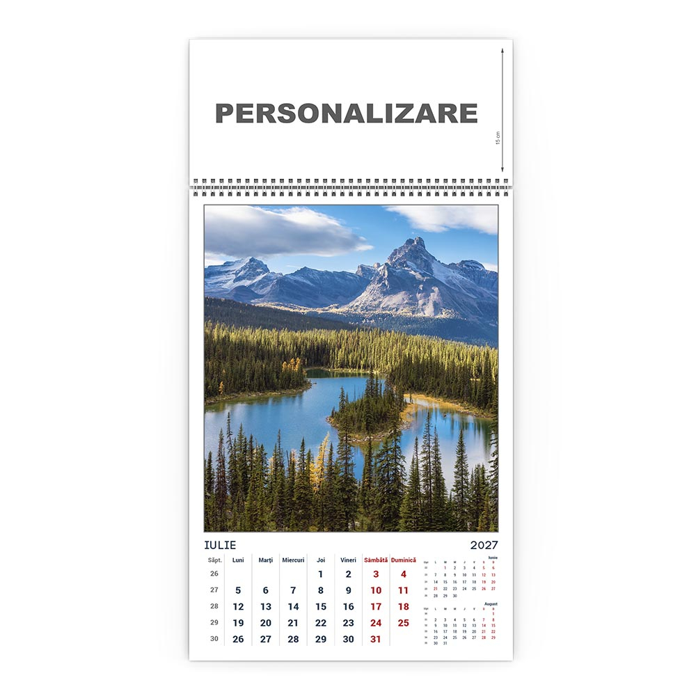 Calendar de perete Munti, CD [8]