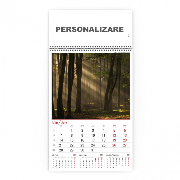 Calendar de perete Nature, CD [8]