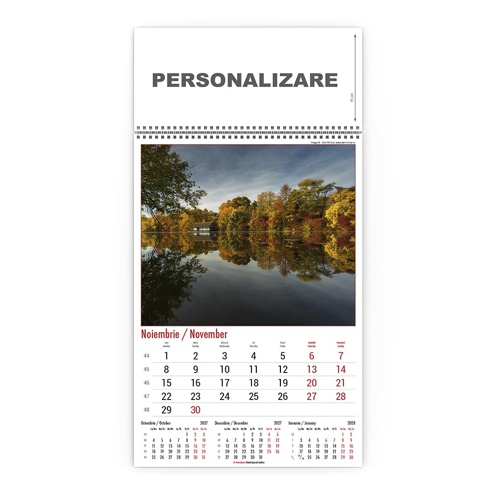 Calendar de perete Nature, CD [12]