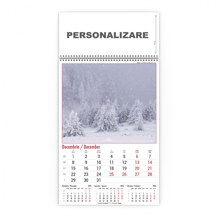 Calendar de perete Nature, CD [16]