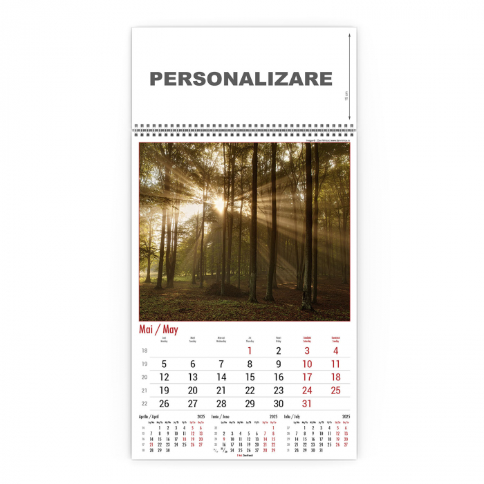 Calendar de perete Nature, CD [6]