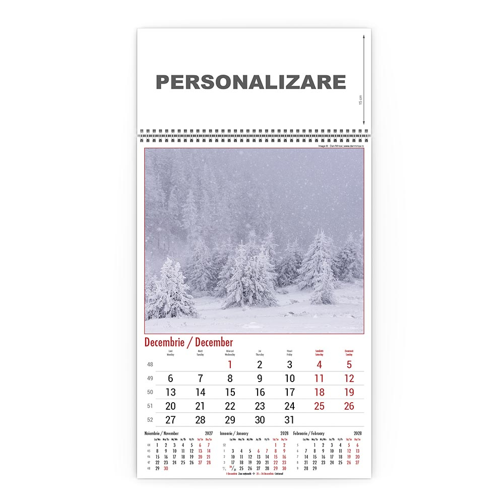 Calendar de perete Nature, CD [13]