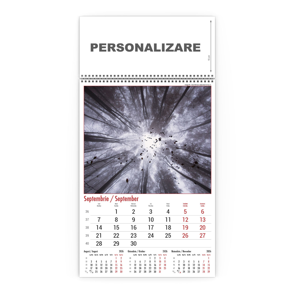 Calendar de perete Nature, CD [10]