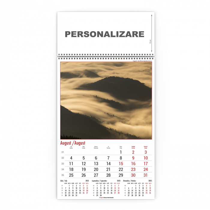 Calendar de perete Nature, CD [9]