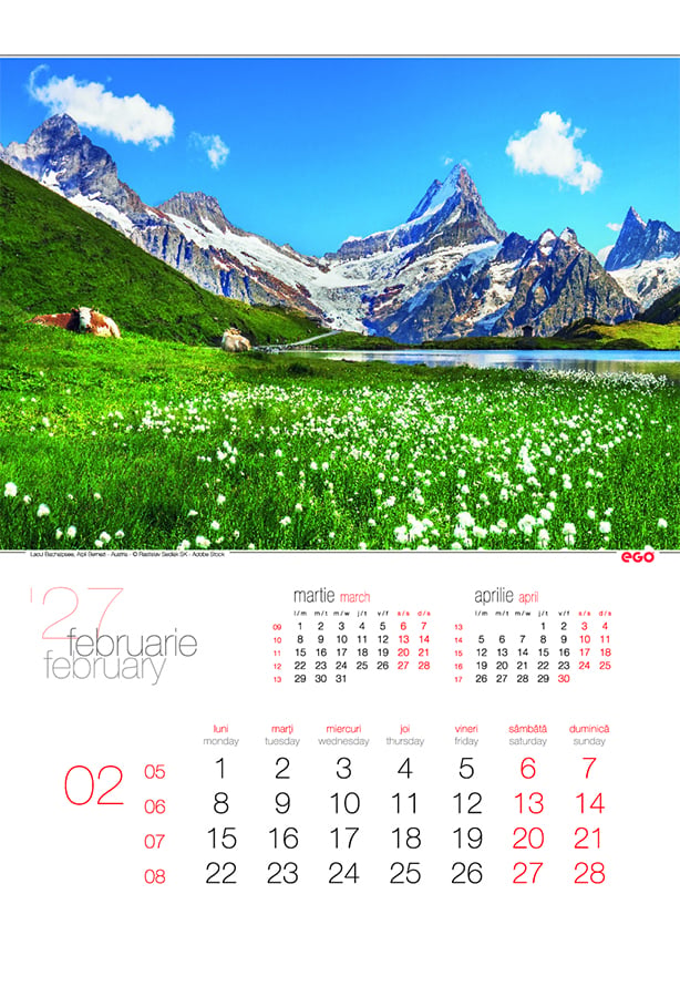 Calendar de perete Peisaje, CA [2]