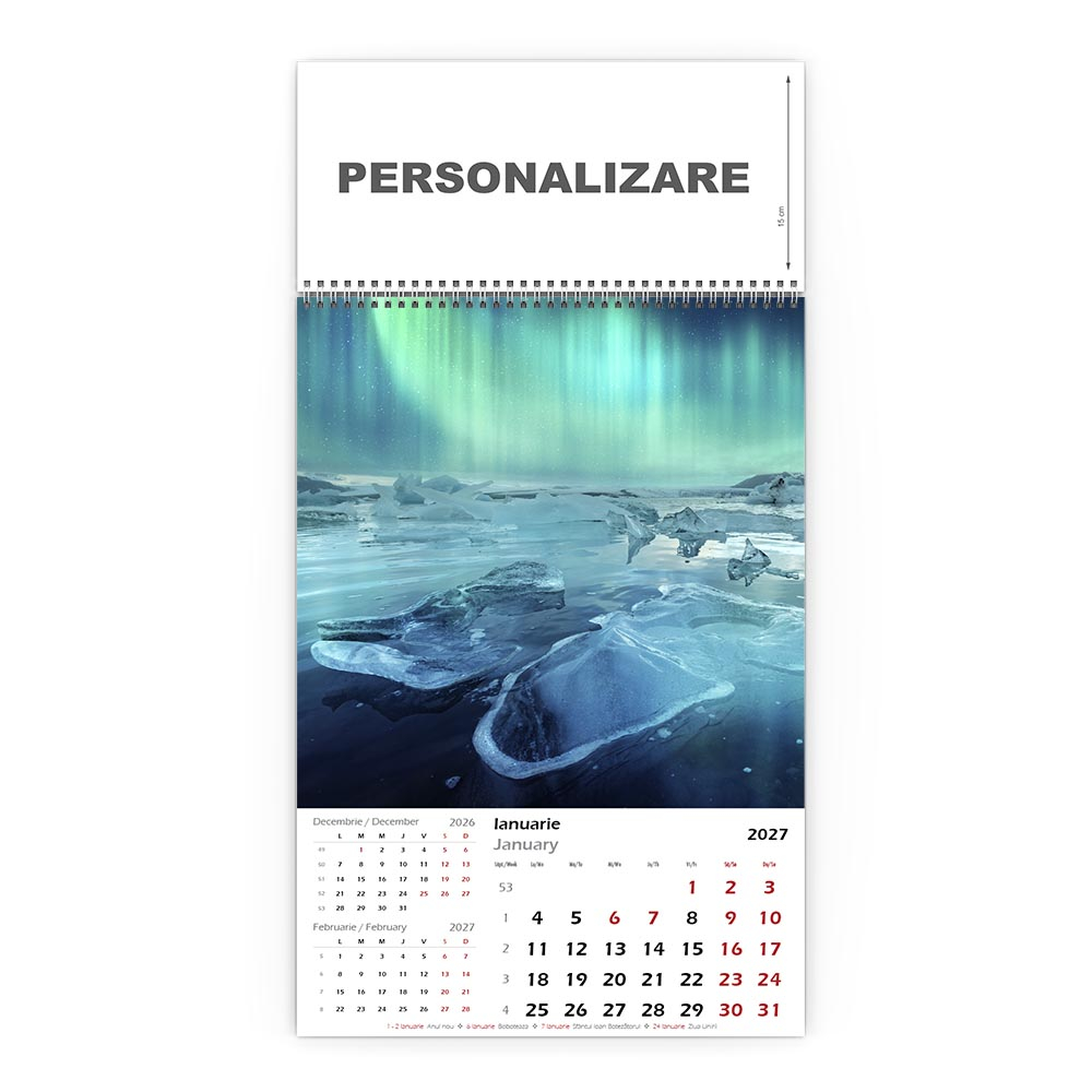 Calendar de perete Peisaje, CD [2]