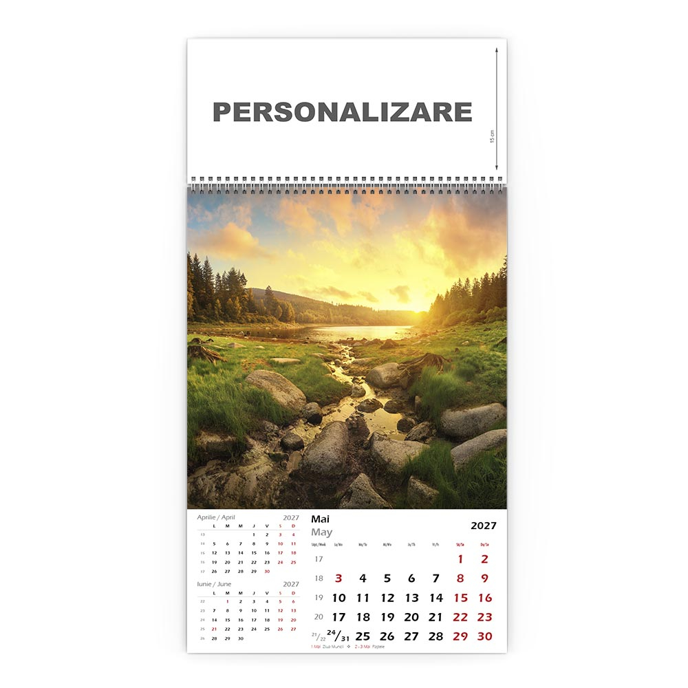 Calendar de perete Peisaje, CD [6]