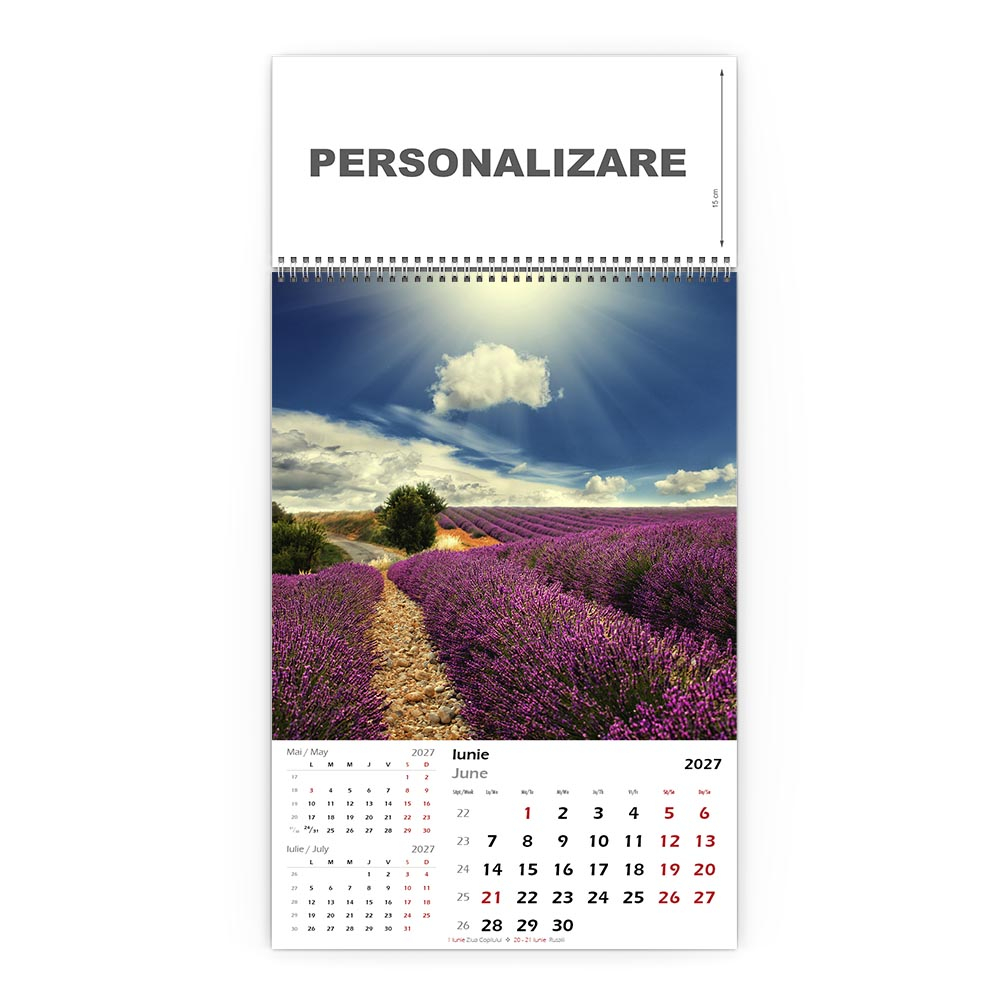 Calendar de perete Peisaje, CD [7]