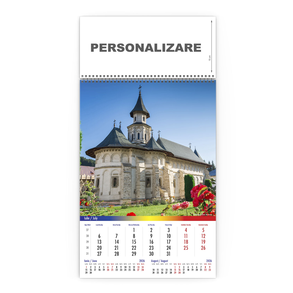 Calendar de perete Romania Comori Nepretuite, CD [8]