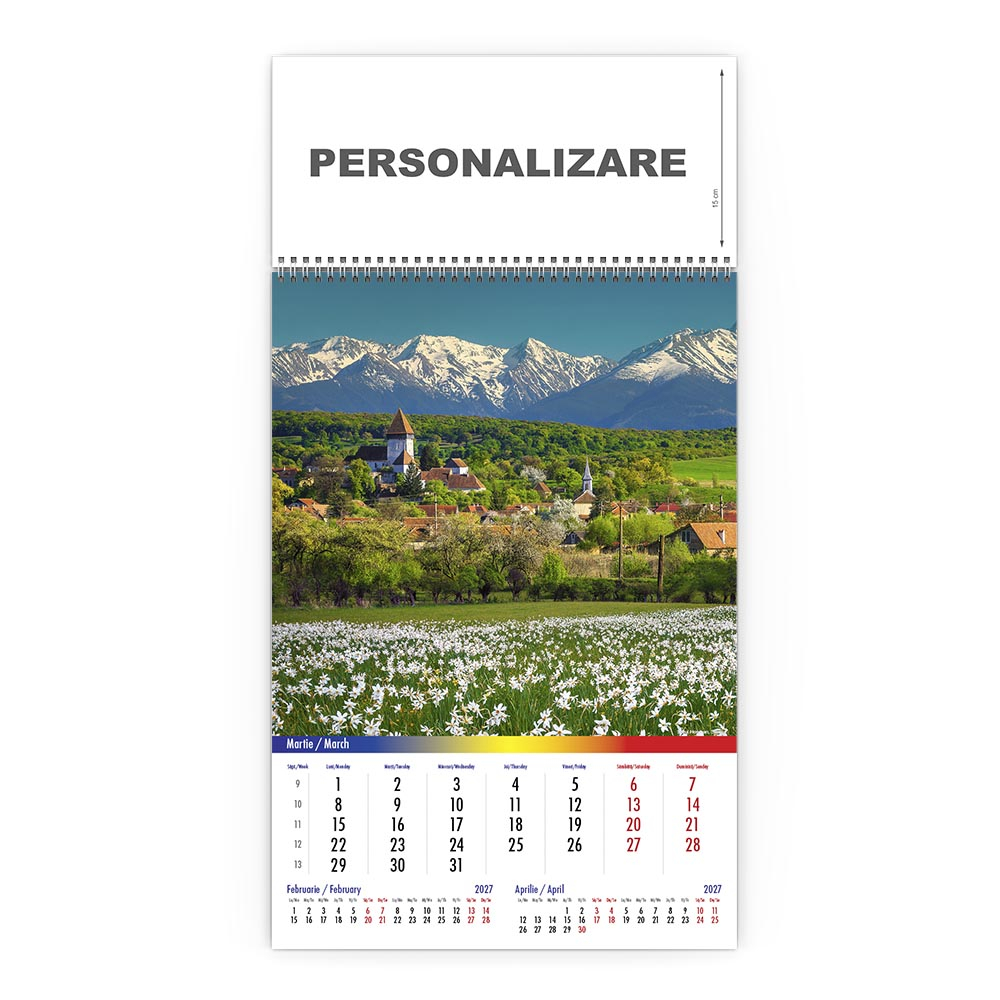Calendar de perete Romania Comori Nepretuite, CD [4]
