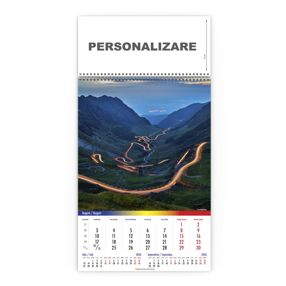 Calendar de perete Romania Comori Nepretuite, CD [9]