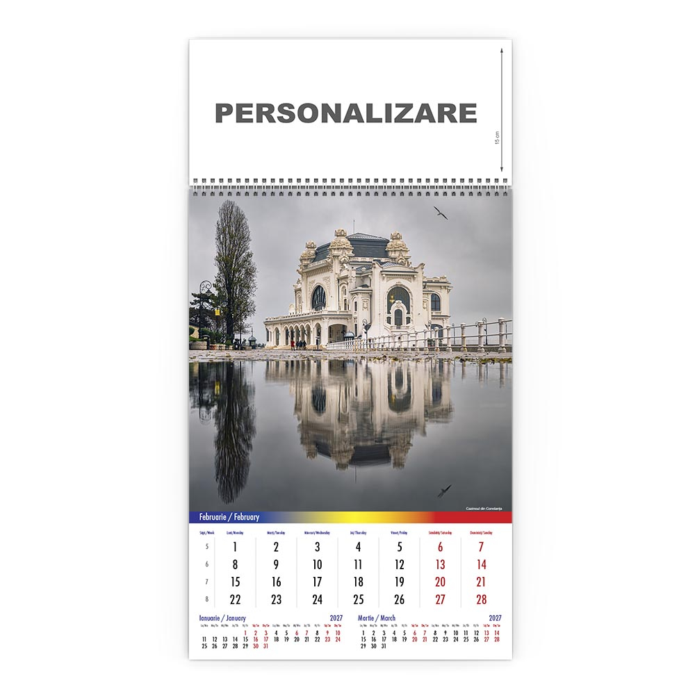Calendar de perete Romania Comori Nepretuite, CD [14]