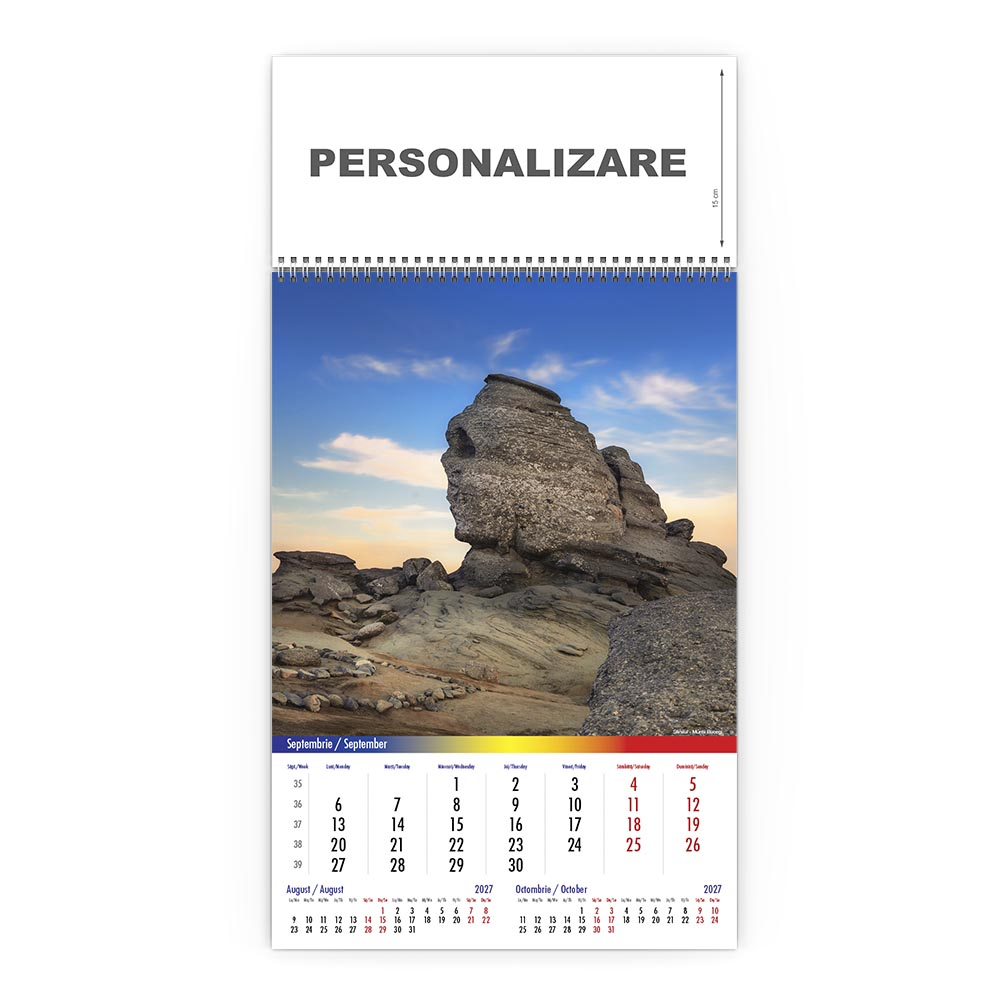 Calendar de perete Romania Comori Nepretuite, CD [10]