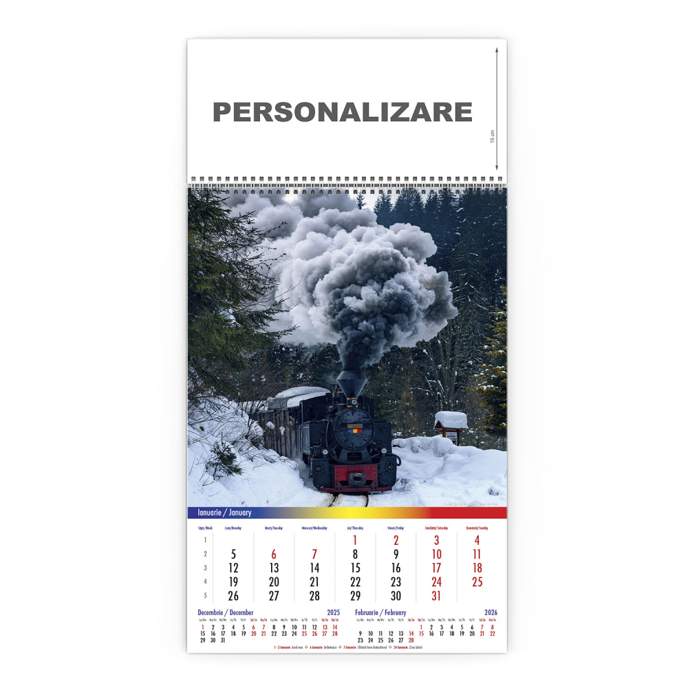 Calendar de perete Romania Comori Nepretuite, CD [2]