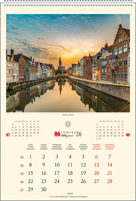 Calendar de perete Strazi, CA [2]