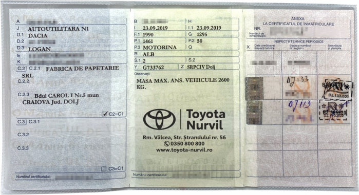 Coperta talon auto mare, 3 parti [3]
